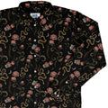Episodic Serpent Garden Pink Space Long Sleeve Button Up Shirt Geek Nerd adult sizing Animal Patterns Botany Print