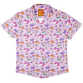 Exploding Kittens Sassy Nope Button Up Shirt - adult sizing - Animal Patterns - board game print
