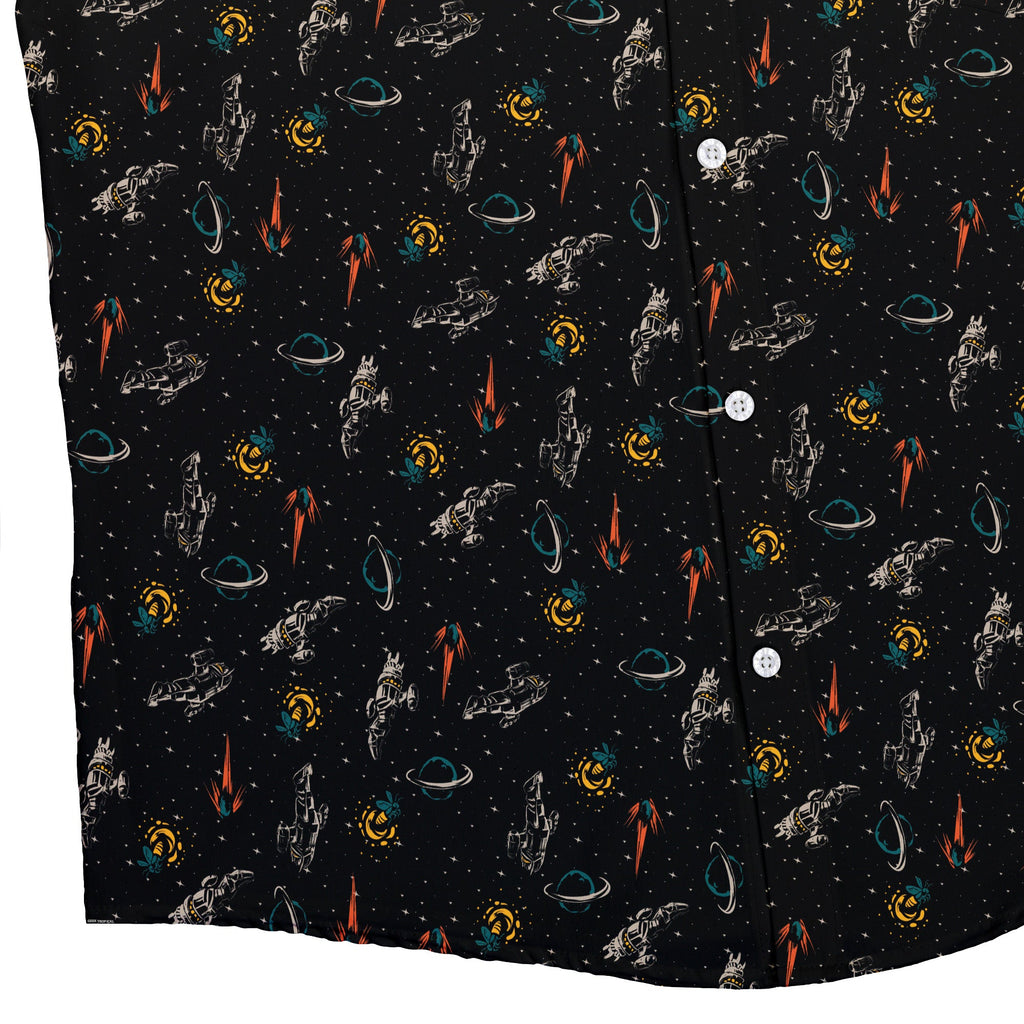Nerdy Firefly Space Button Up Shirt