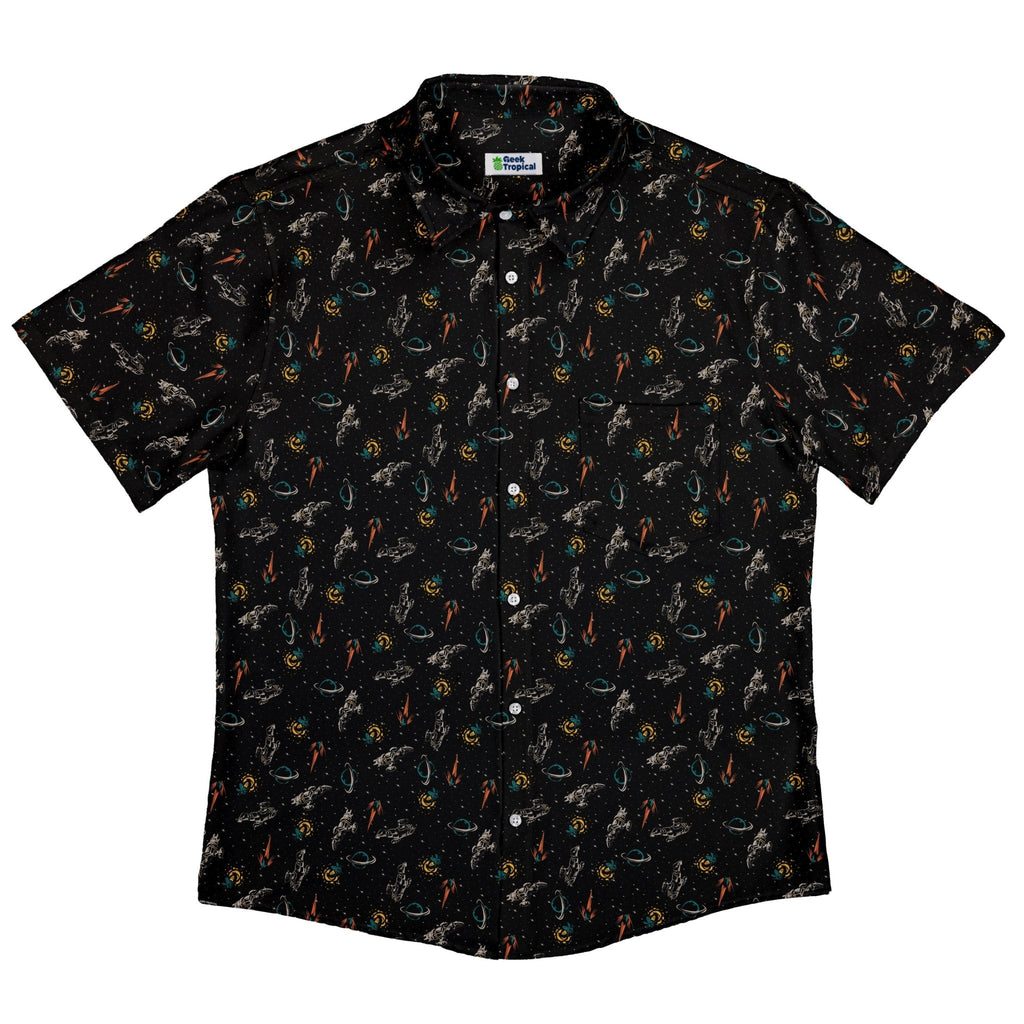 Nerdy Firefly Space Button Up Shirt