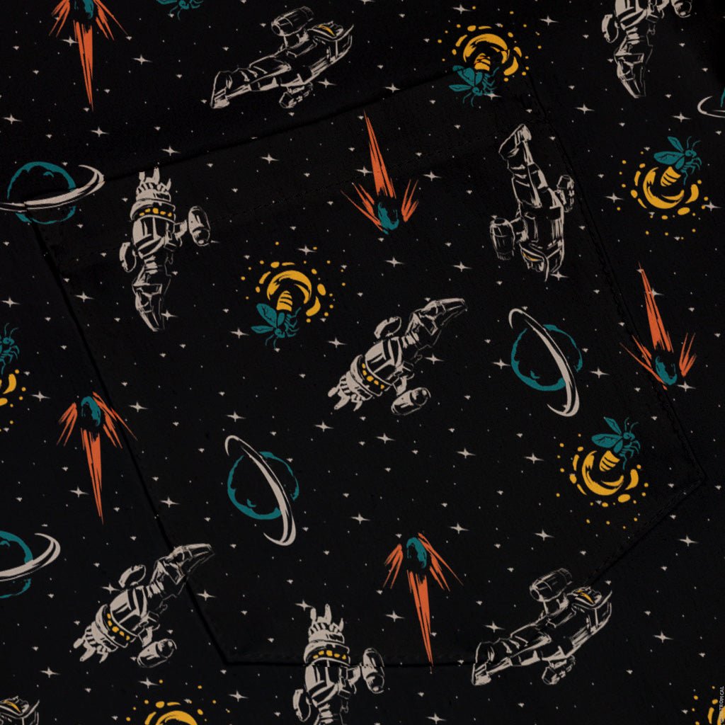 Nerdy Firefly Space Button Up Shirt