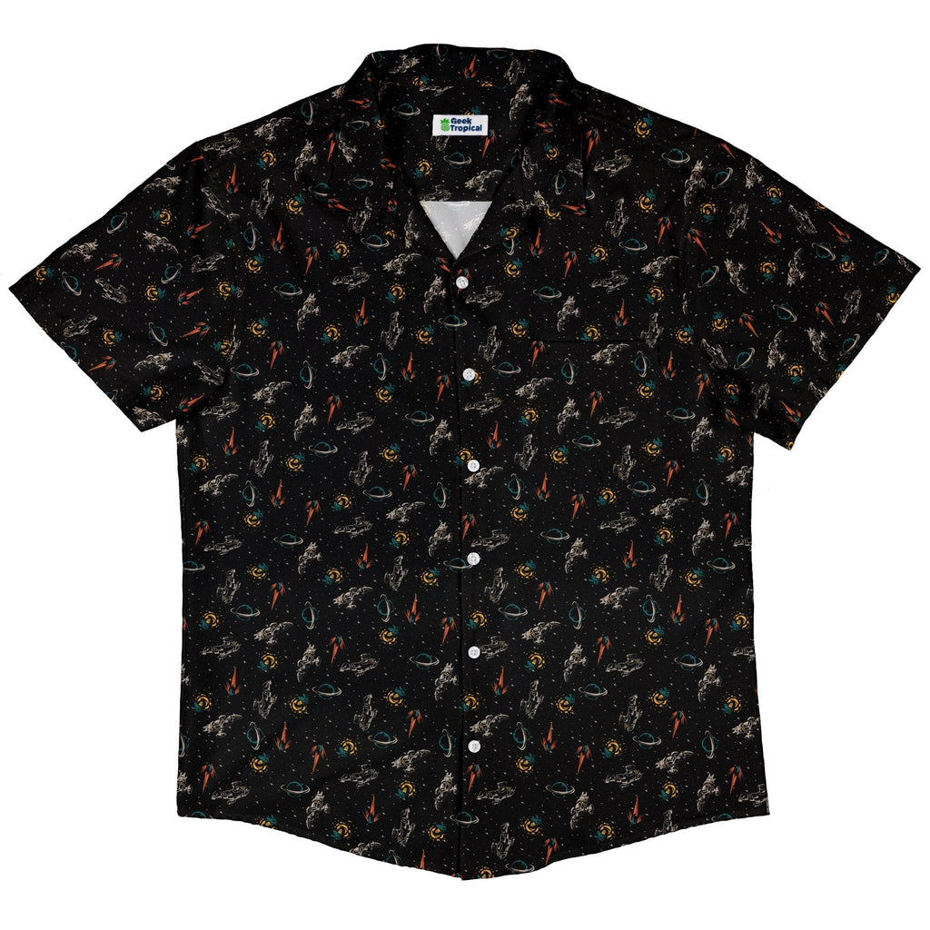 Nerdy Firefly Space Button Up Shirt