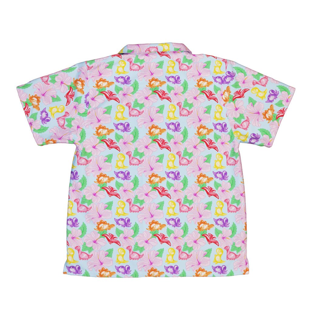Fruit Snack Dinos Youth Hawaiian Shirt Geek Nerd 0925 Animal Patterns Design by Julie Kitzes