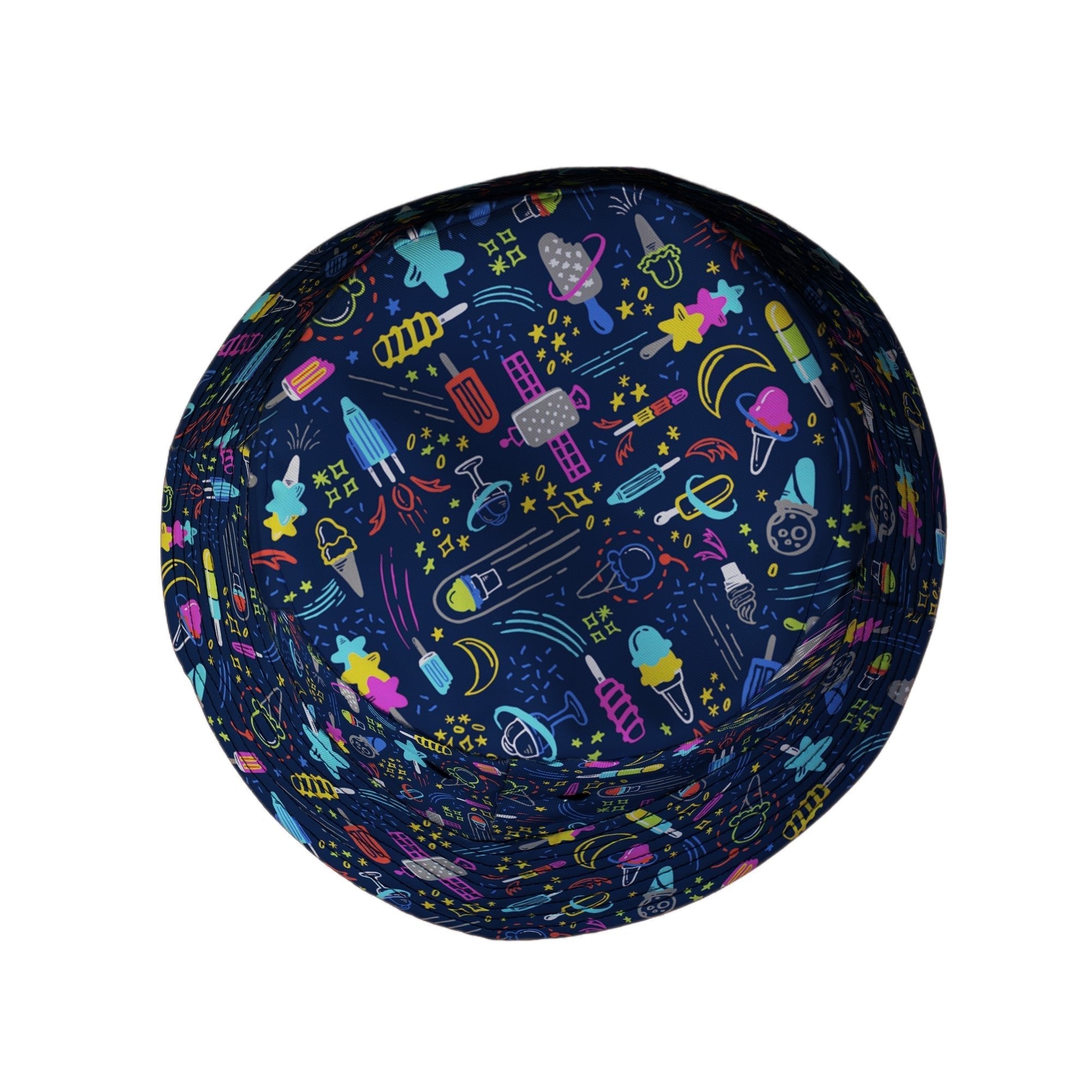 Galactic Ice Rocket Bucket Hat Geek Nerd Design by Zirkus Design lx - B q225
