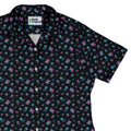 Gaming Consoles Anime Teal Curvy Button Up Shirt Geek Nerd Design by Ardi Tong q225 video game arcade print