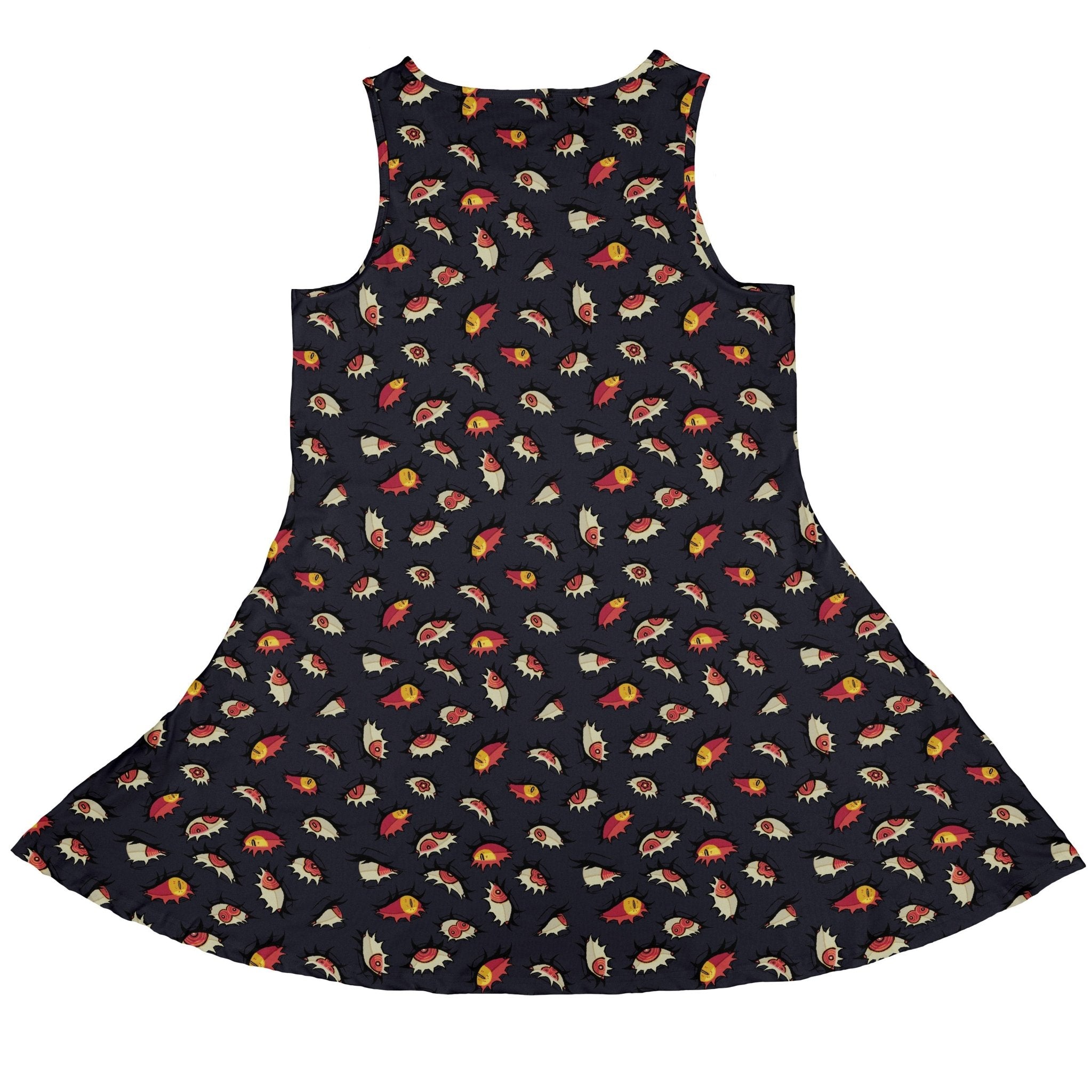 Ghoul Eyes Dress Geek Nerd halloween lx - C q4