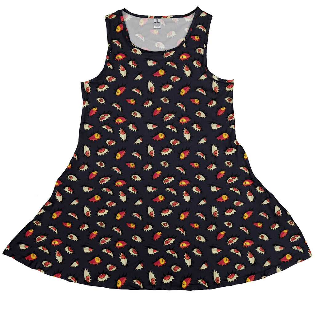 Ghoul Eyes Dress Geek Nerd halloween lx - C q4