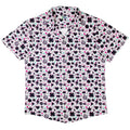 Glitchy Game Effects Video Game Button Up Shirt - adult sizing - video game arcade print -