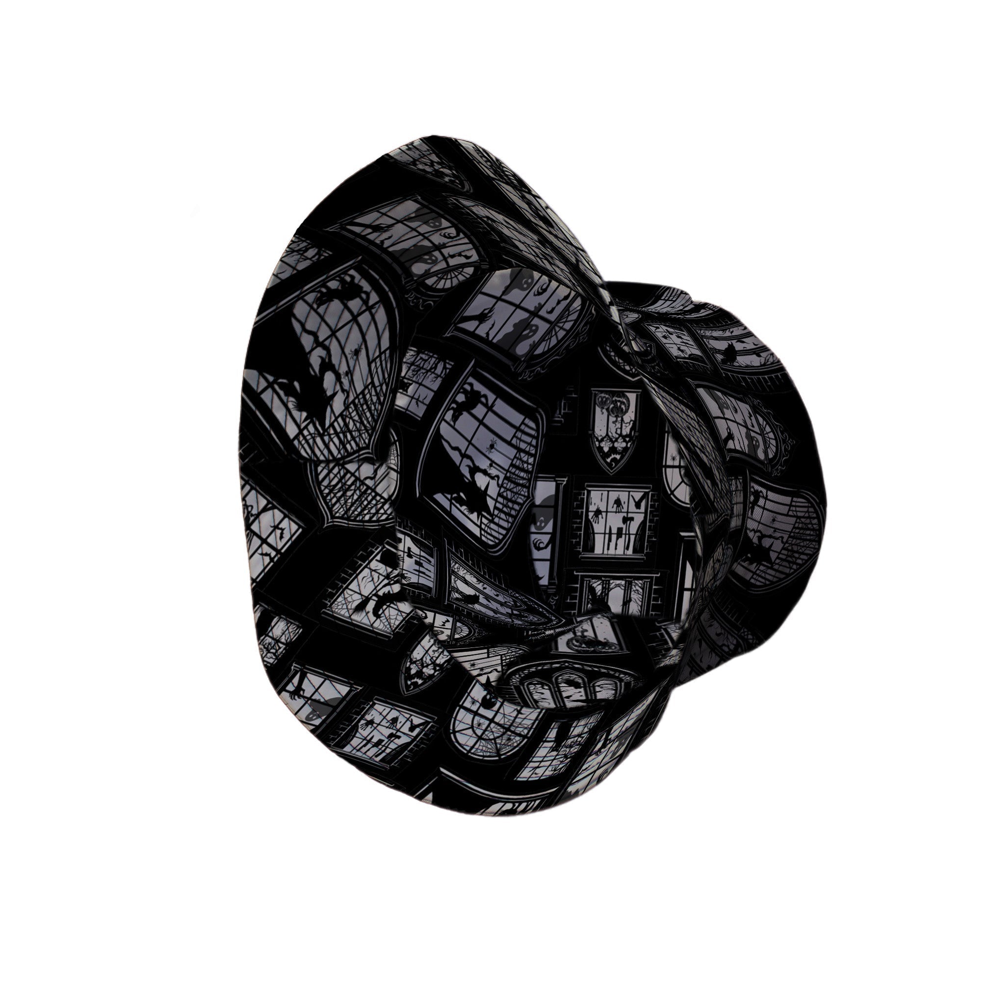 Gothic Windows Bucket Hat Geek Nerd 0925 Design by Episodic FLOW DESC WRITING