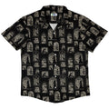 Gothic Windows Button Up Shirt Geek Nerd 0925 adult sizing All Adult Button Up Shirts