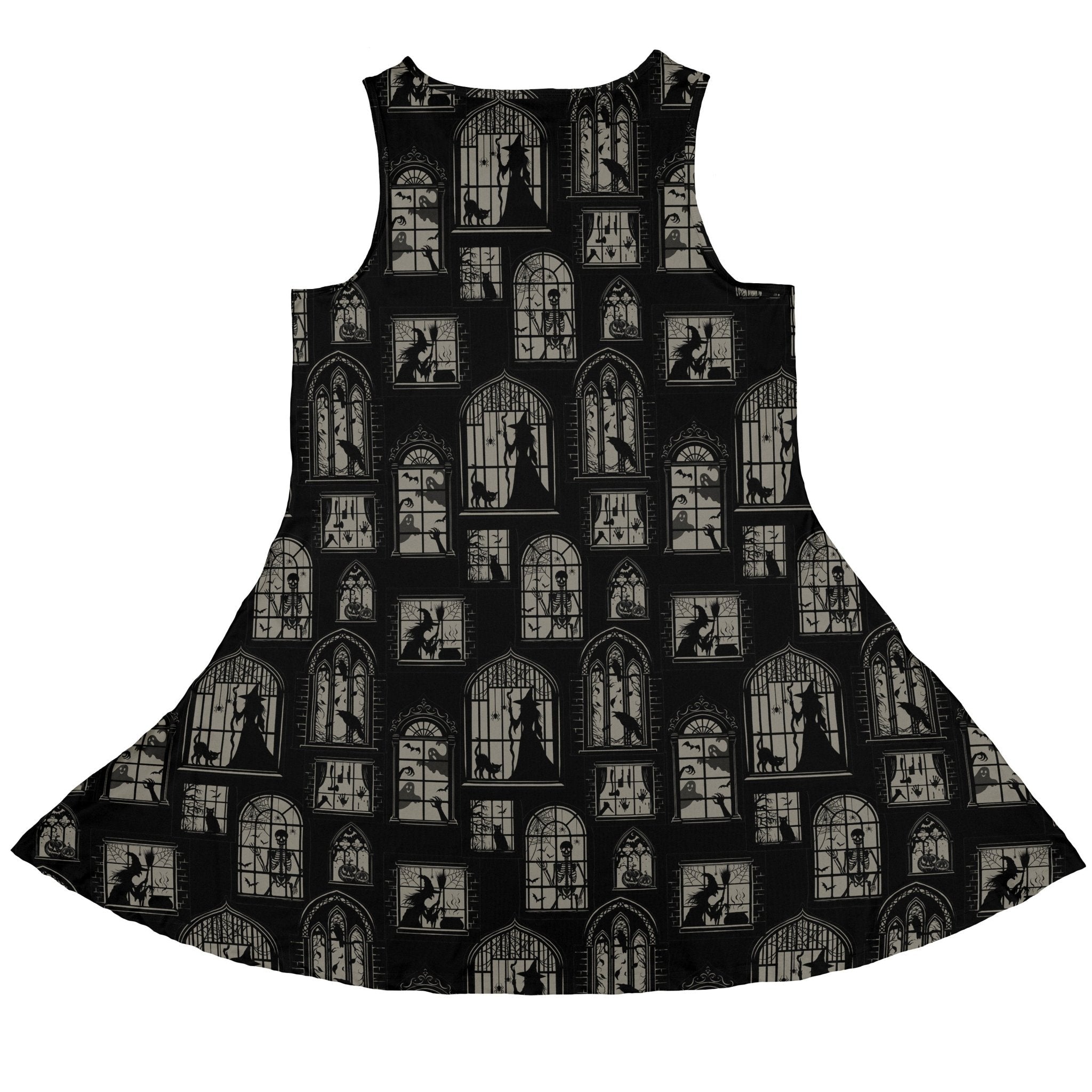 Gothic Windows Dress Geek Nerd 0925 Design by Episodic Fantasy Prints