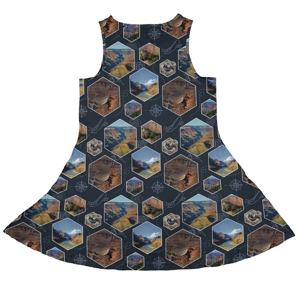 Grand Canyon Wonder Dress Geek Nerd 0925 Designs by Nathan FLOW DESC WRITING