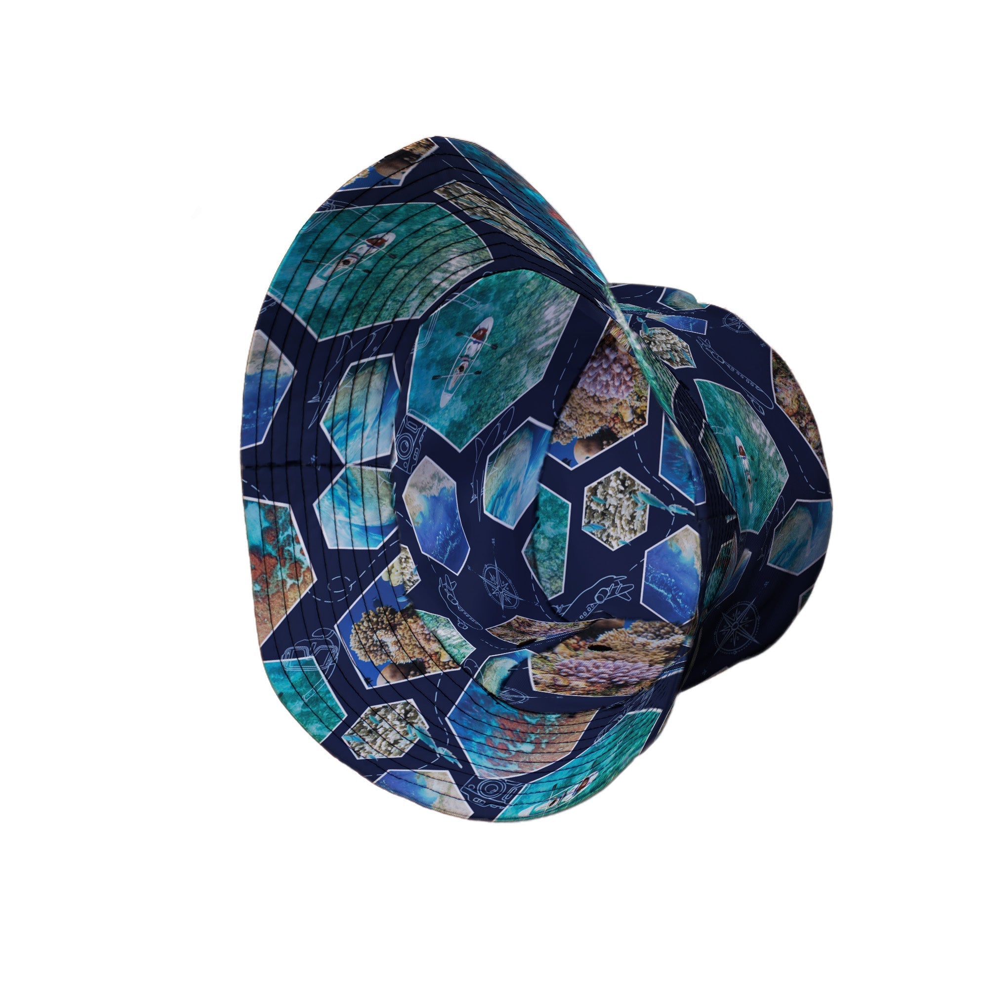 Great Reef Wonder Bucket Hat Geek Nerd 0925 Animal Patterns Designs by Nathan