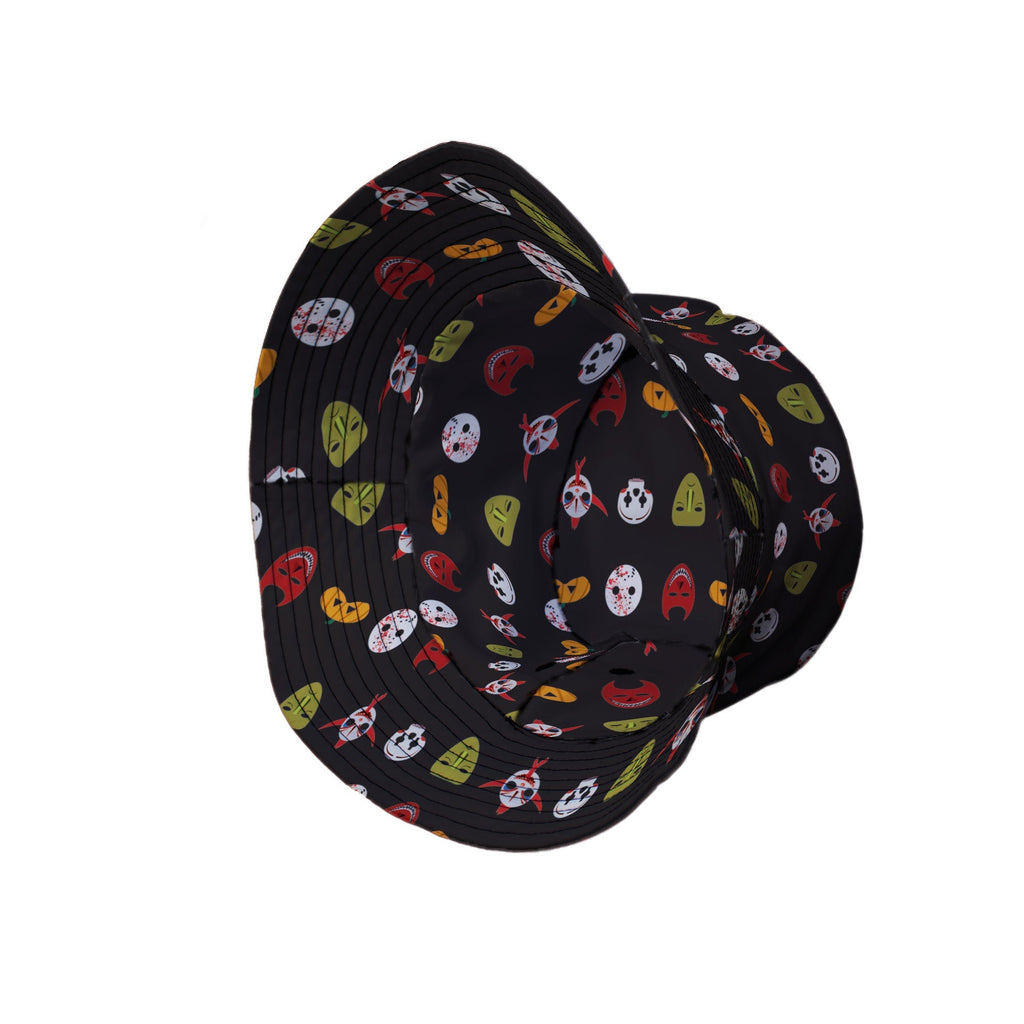 Halloween Masks Bucket Hat