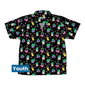 Happy Kawaii Plants Youth Hawaiian Shirt Geek Nerd 0925 Anime Botany Print