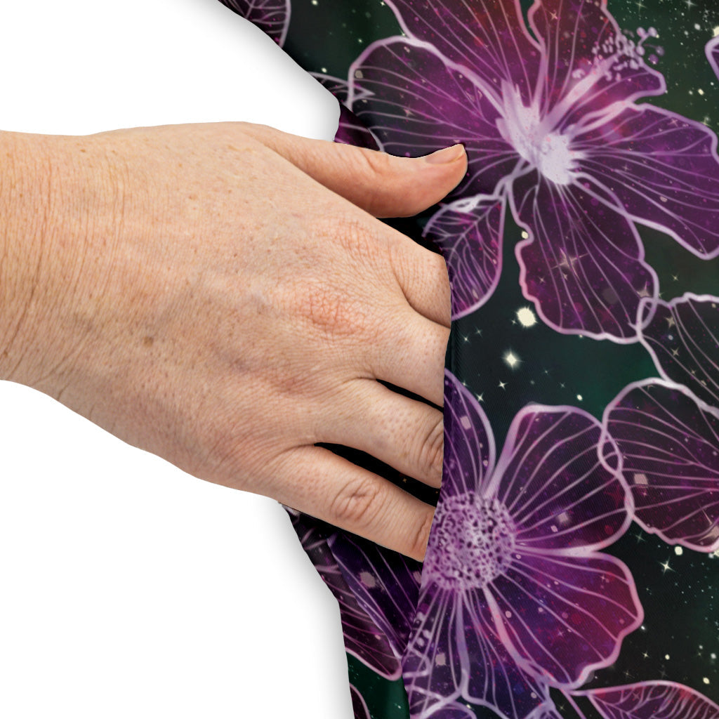 Hawaiian Blooms Space Sleeveless Dress