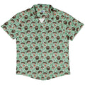 Hedge Hog Garden Adventures Button Up Shirt Geek Nerd adult sizing animal patterns botany print