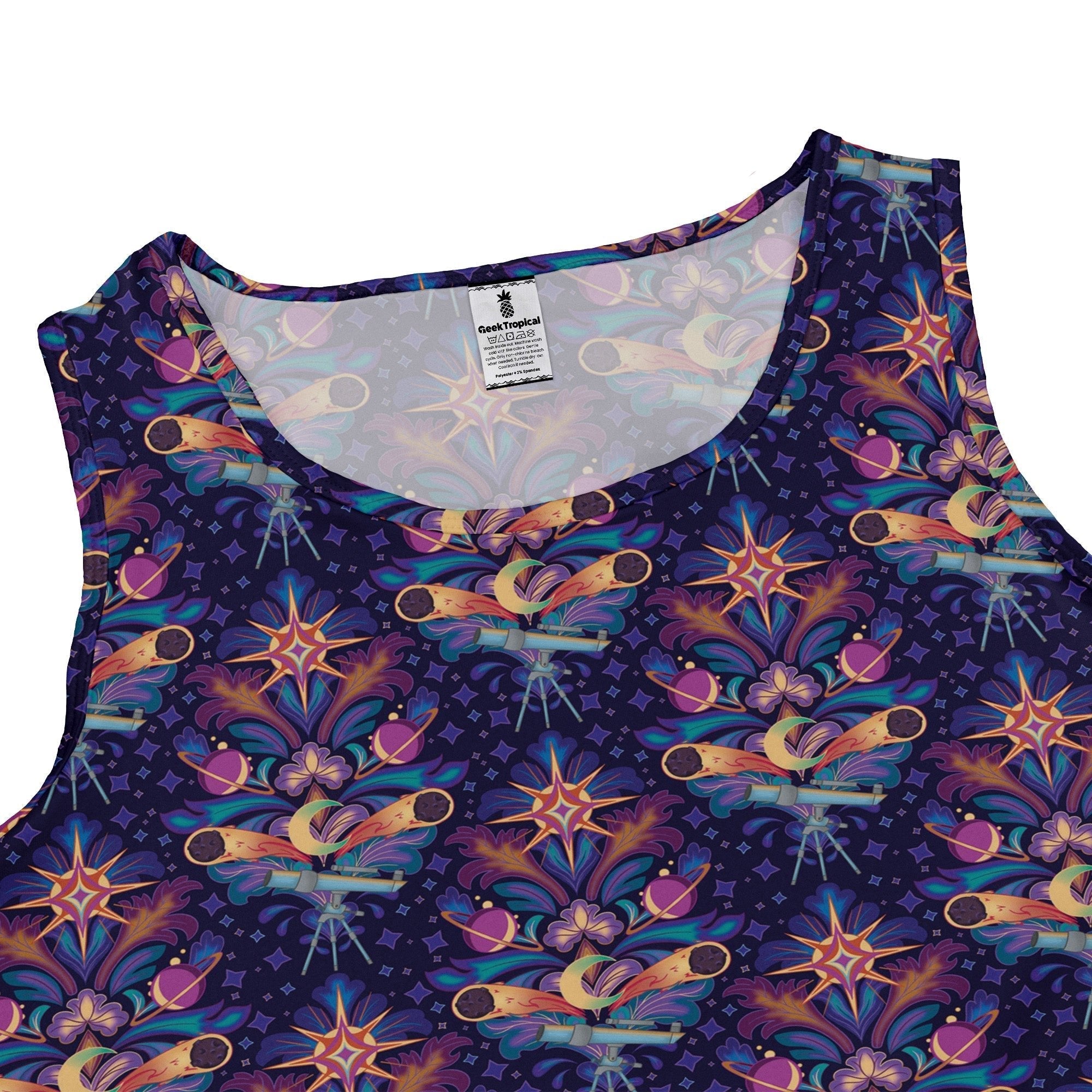 Hidden Astronomy Dress Geek Nerd Design by Brigid Ashwood lx - C outer space & astronaut print