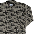 Huanted Graveyard Dark Long Sleeve Button Up Shirt Geek Nerd 0925 adult sizing All Adult Button Up Shirts