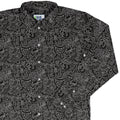 Nerdy Human Anatomy Black Long Sleeve Button Up Shirt