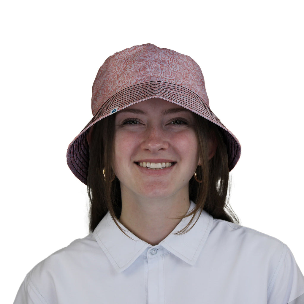 Nerdy Human Anatomy Light Bucket Hat