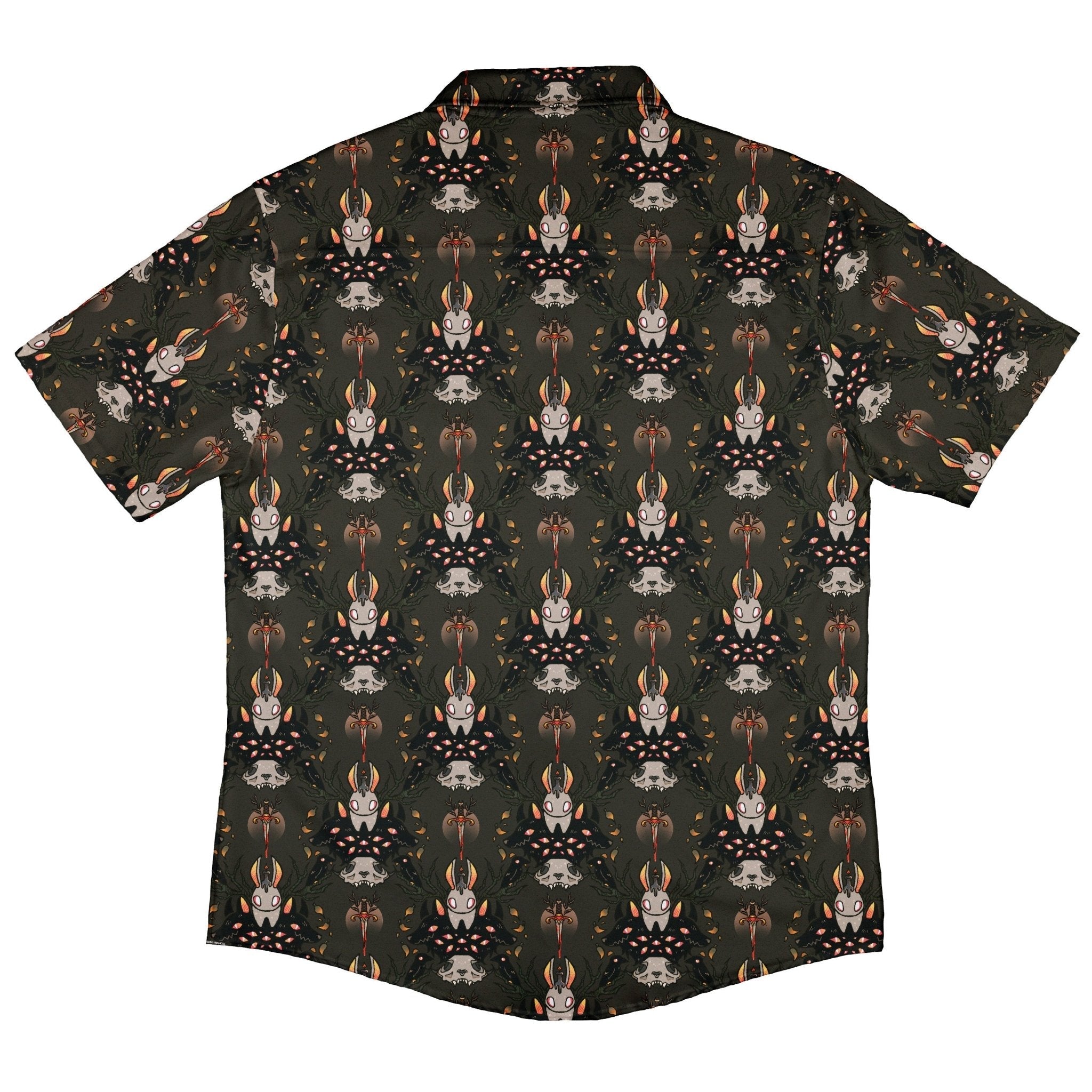 Hunter and Prey Button Up Shirt Geek Nerd 0925 adult sizing All Adult Button Up Shirts