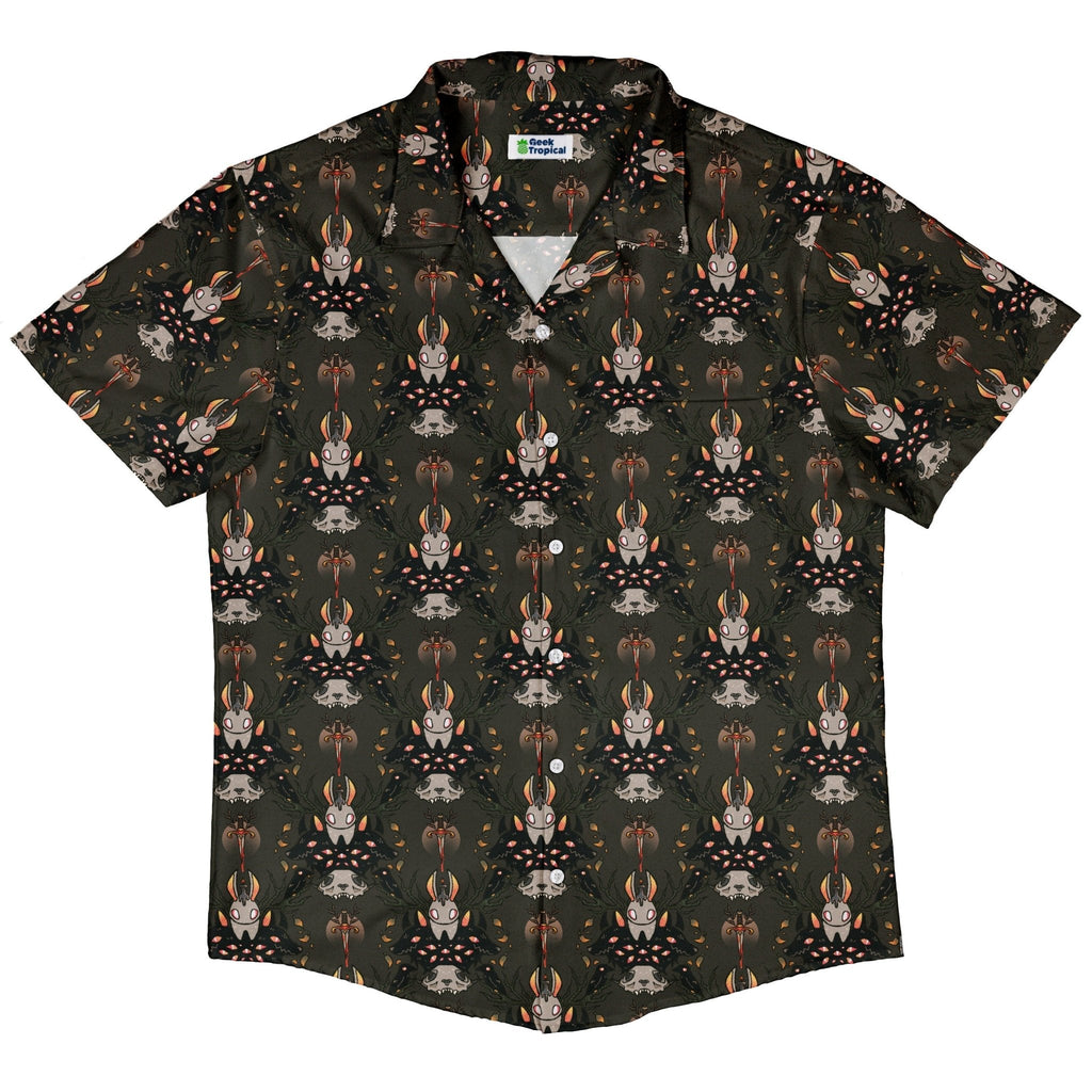 Hunter and Prey Button Up Shirt Geek Nerd 0925 adult sizing All Adult Button Up Shirts