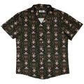 Hunter and Prey Button Up Shirt Geek Nerd 0925 adult sizing All Adult Button Up Shirts