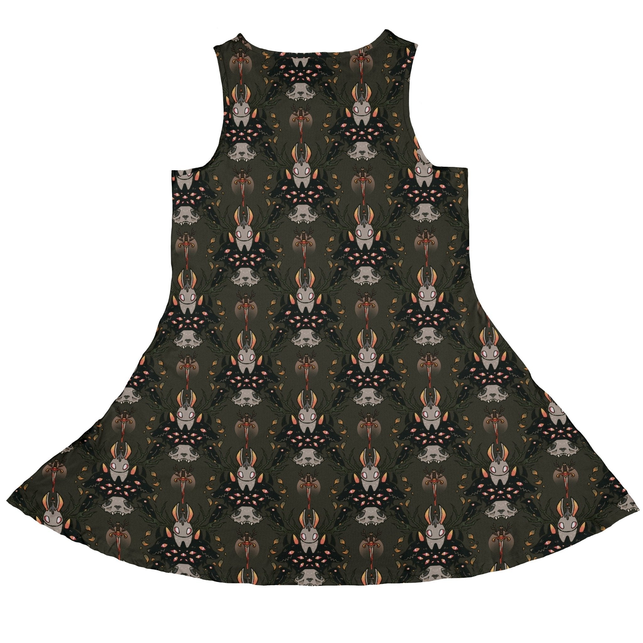 Hunter and Prey Dress Geek Nerd 0925 Animal Patterns Design by Ardi Tong