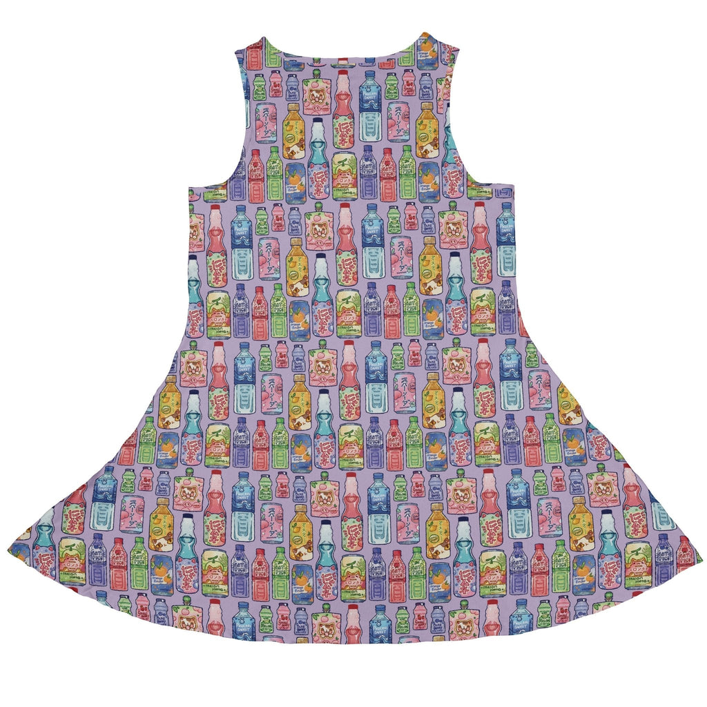 Japanese Vending Machine Drinks Dress Geek Nerd anime Design by Ardi Tong lx - C