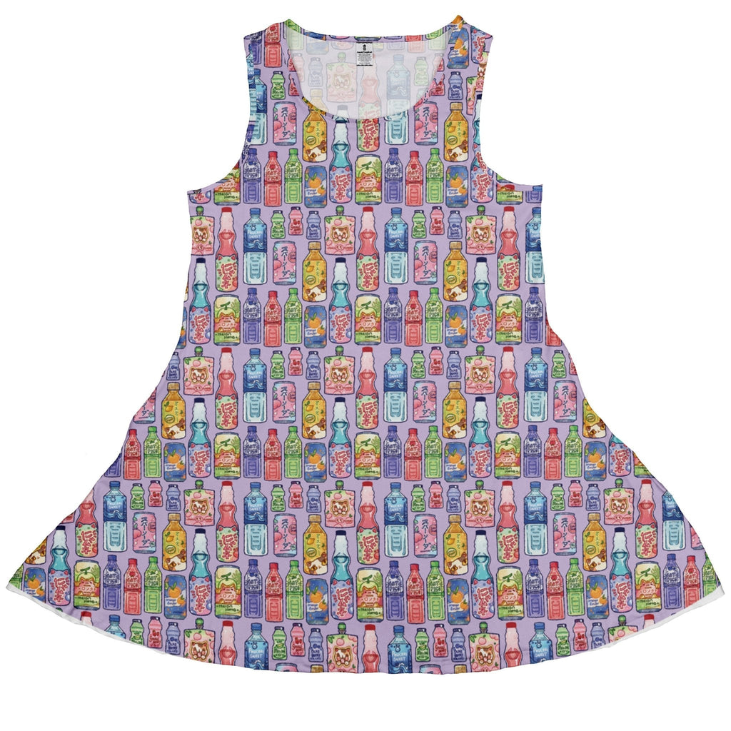Japanese Vending Machine Drinks Dress Geek Nerd anime Design by Ardi Tong lx - C