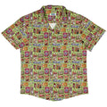 Japanese Vending Machine Snacks Button Up Shirt Geek Nerd 0925 adult sizing All Adult Button Up Shirts