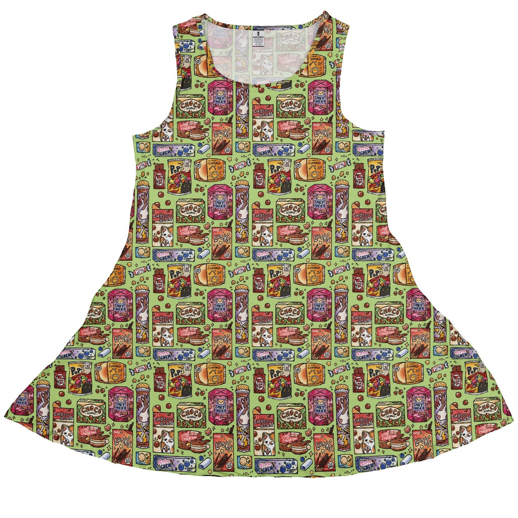 Japanese Vending Machine Snacks Dress Geek Nerd 0925 Anime Design by Ardi Tong