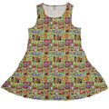 Japanese Vending Machine Snacks Dress Geek Nerd 0925 Anime Design by Ardi Tong