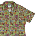 Japanese Vending Machine Snacks Curvy Button Up Shirt Geek Nerd 0925 All Adult Button Up Shirts Anime