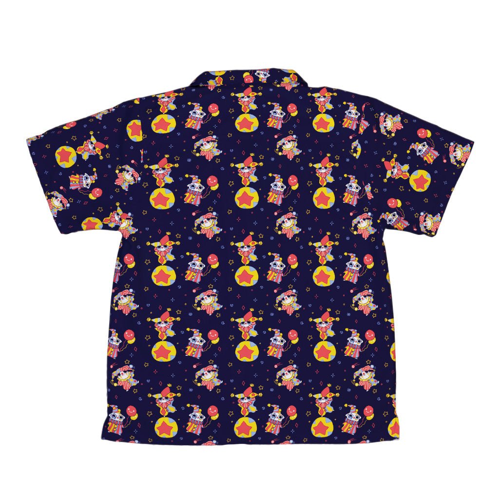 Jester Cats Youth Hawaiian Shirt Geek Nerd Design by Ardi Tong funny prints q225