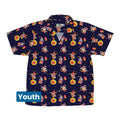 Jester Cats Youth Hawaiian Shirt Geek Nerd Design by Ardi Tong funny prints q225
