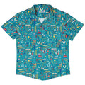 Just Science Button Up Shirt Geek Nerd adult sizing Design by Zirkus Design q225