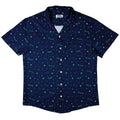 Kao Emojis Blue Button Up Shirt - adult sizing - Anime - Design by Ardi Tong