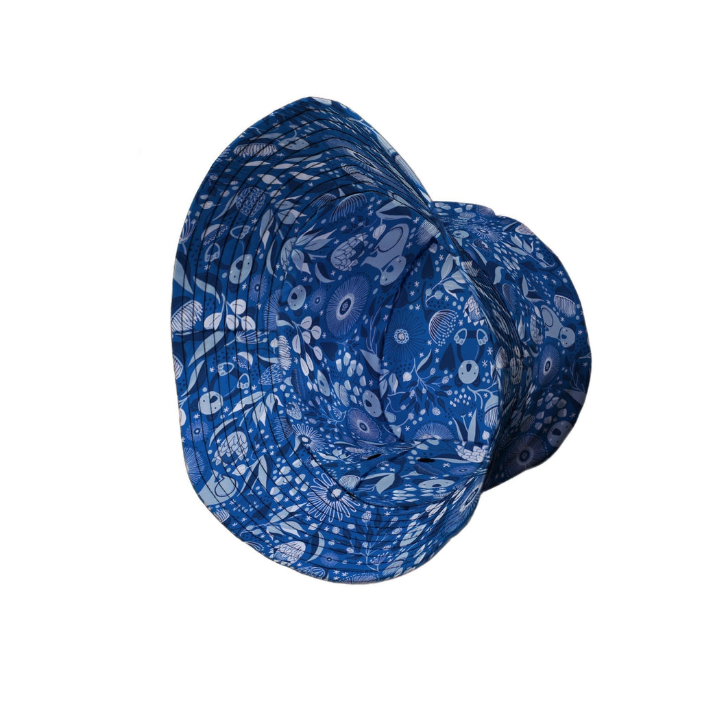 Koala Floral Bucket Hat Geek Nerd animal patterns botany print Design by Zirkus Design