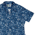 Koala Floral Curvy Button Up Shirt Geek Nerd animal patterns botany print Design by Zirkus Design