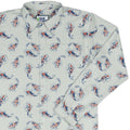 Koi Lake Long Sleeve Button Up Shirt Geek Nerd 0925 adult sizing All Adult Button Up Shirts