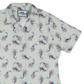 Koi Lake Curvy Button Up Shirt Geek Nerd 0925 All Adult Button Up Shirts Animal Patterns