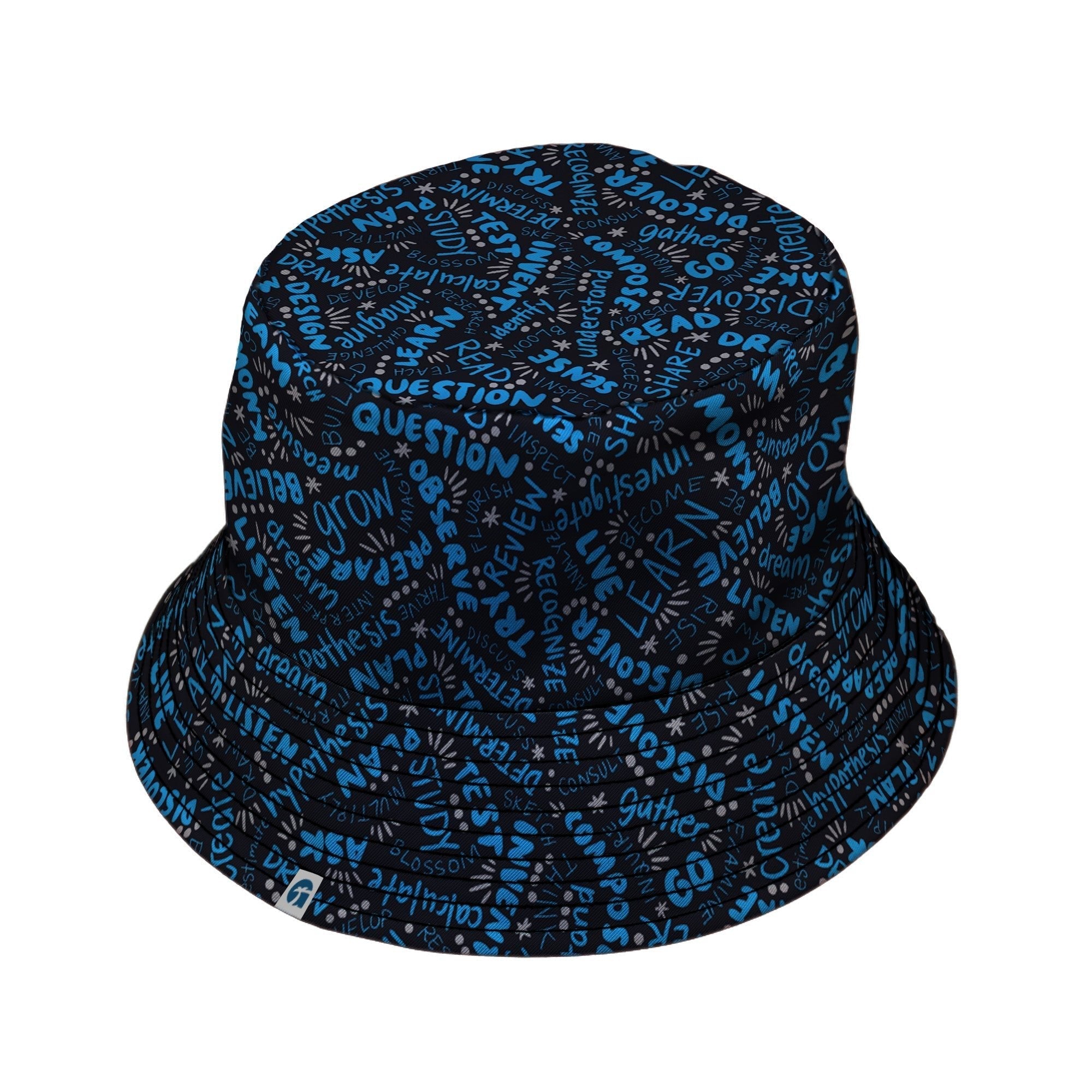 Learner Affirmations Bucket Hat Geek Nerd Design by Zirkus Design lx - B q225