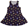 Little Monsters Dress Geek Nerd Designs by Nathan fantasy prints lx - C