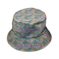 Luna Moth Gathering Bucket Hat Geek Nerd animal patterns botany print Design by Julie Kitzes
