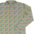 Luna Moth Gathering Long Sleeve Button Up Shirt Geek Nerd adult sizing animal patterns botany print