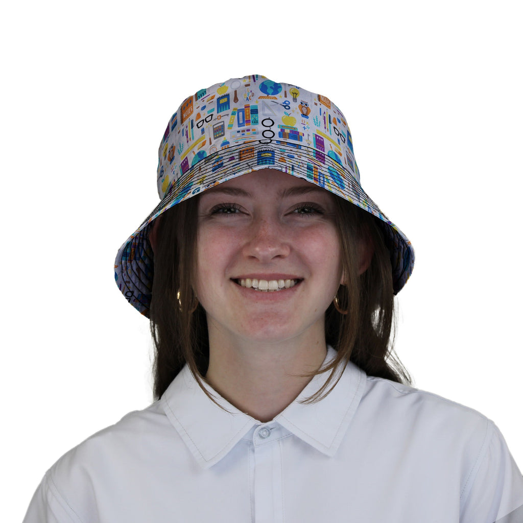 Magic Academics Bucket Hat Geek Nerd Design by Zirkus Design lx - B q225