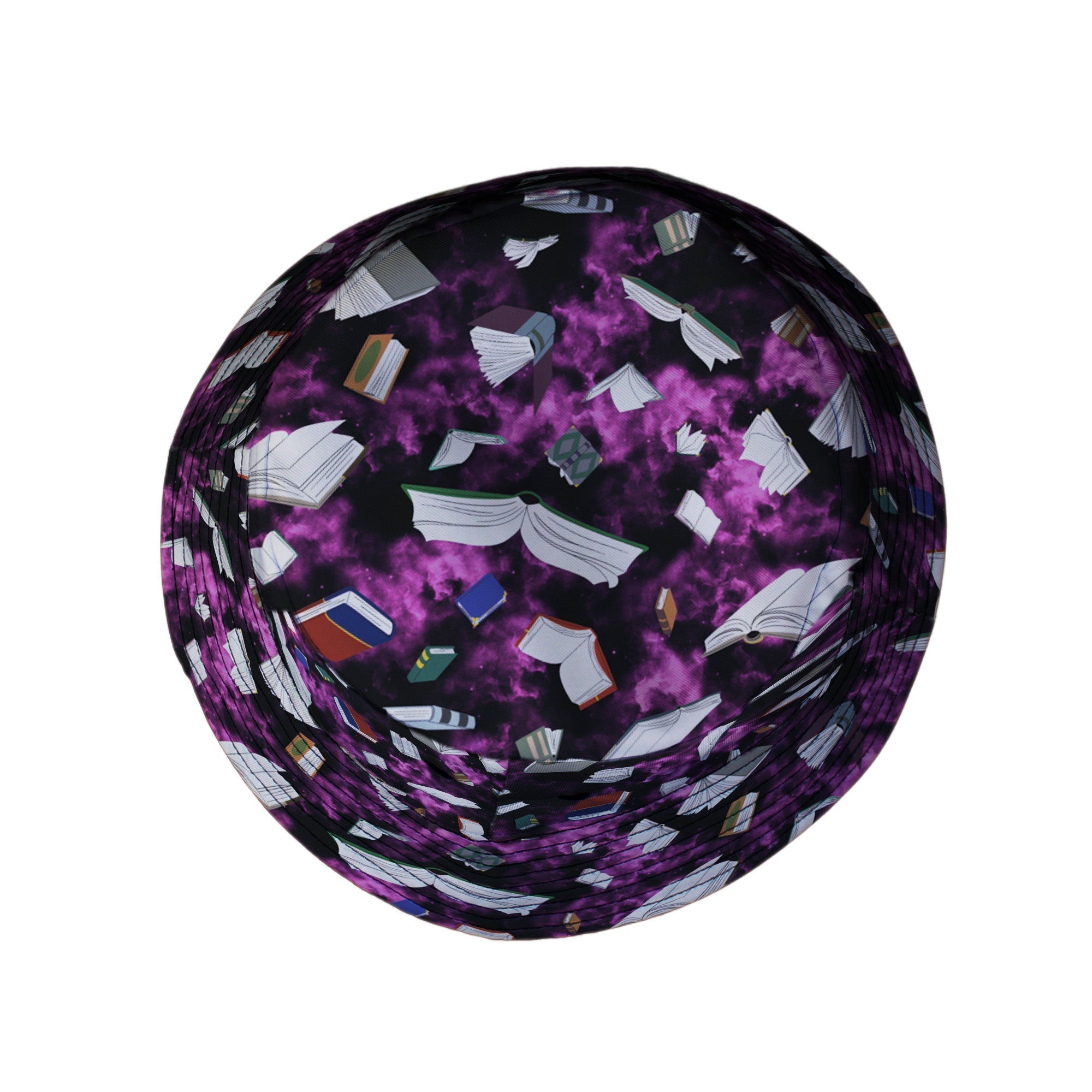 Magical Books Purple Bucket Hat
