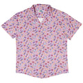 Magical Bunny Evolution Pink Button Up Shirt Geek Nerd adult sizing animal patterns anime